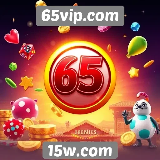 Variedade de jogos disponíveis em 65vip